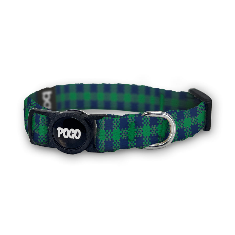 Green Plaid | Kedi Tasması - Evcil hayvanlar için mükemmel bir ürün.