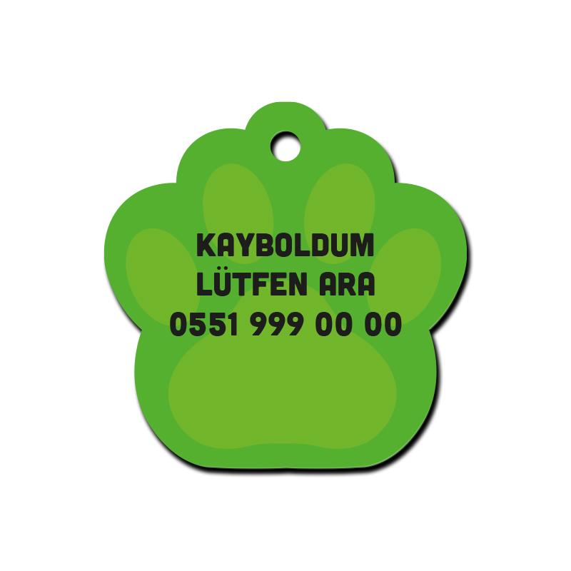 Renkli Patiler (6 Farklı Renk) pati TagsForever