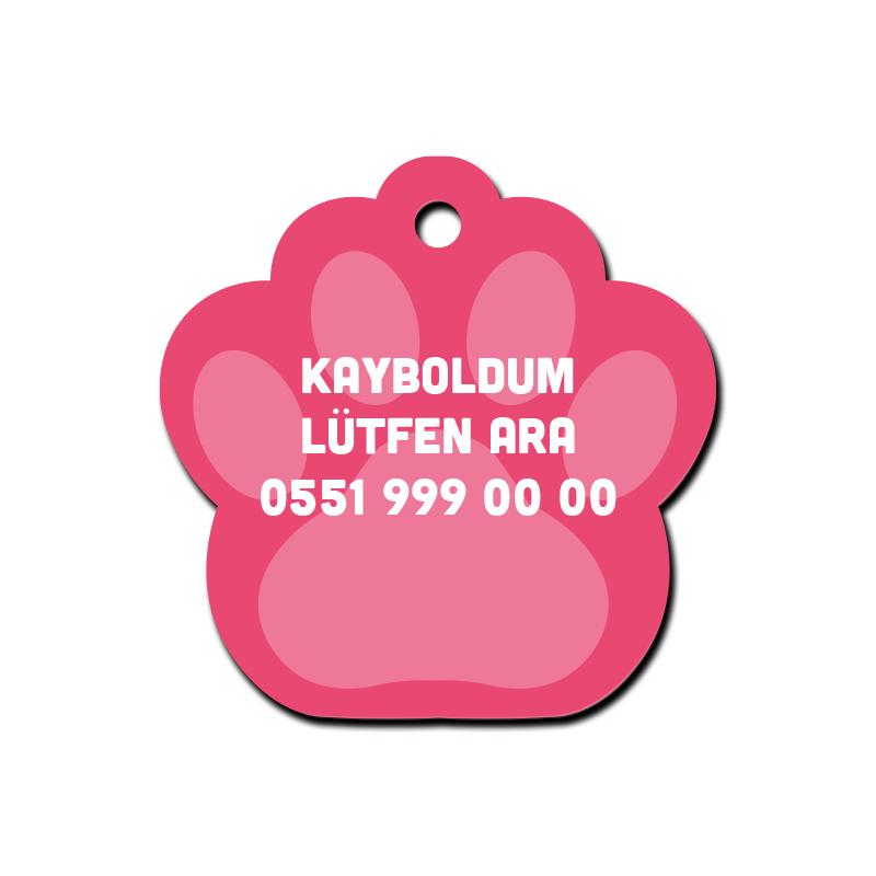 Renkli Patiler (6 Farklı Renk) pati TagsForever