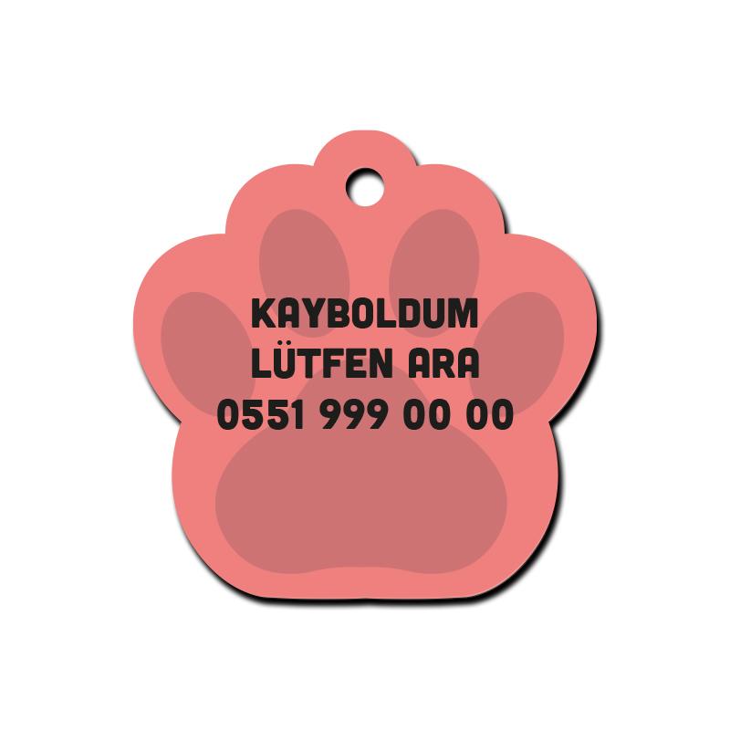 Renkli Patiler (6 Farklı Renk) pati TagsForever