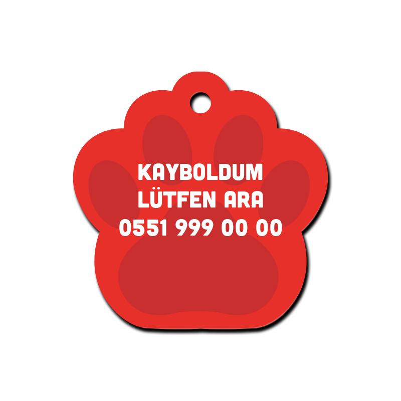 Renkli Patiler (6 Farklı Renk) pati TagsForever