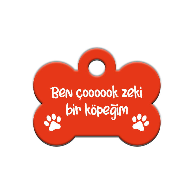 Zeki Köpek | Köpek Künyesi - Evcil hayvanlar için mükemmel bir ürün.