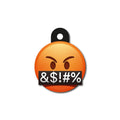 Sinirli Emoji | Kedi ve Köpek İsimlik - Evcil hayvanlar için mükemmel bir ürün.