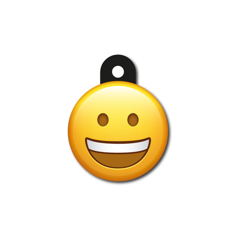 Smile Emoji | Kedi ve Köpek İsimlik - Evcil hayvanlar için mükemmel bir ürün.