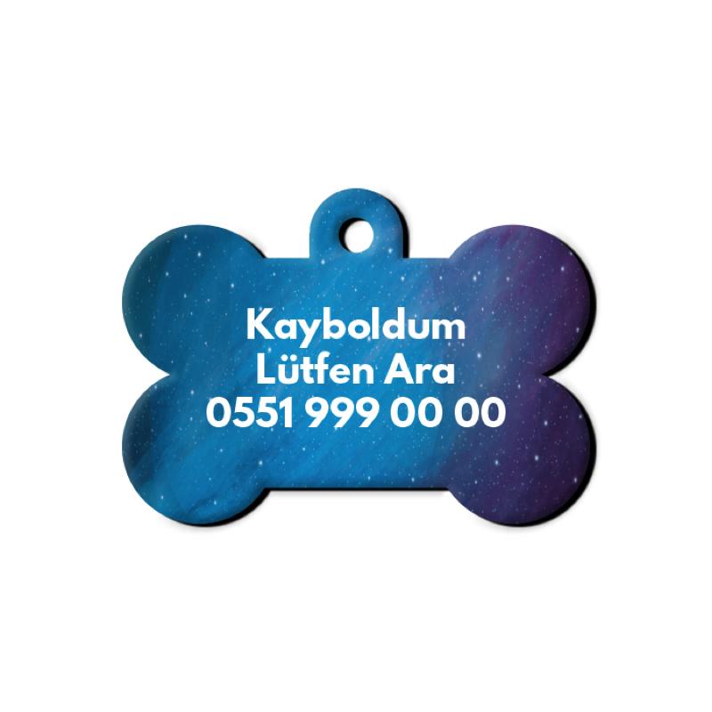 Uzay Desenli Kemik TFX TagsForever