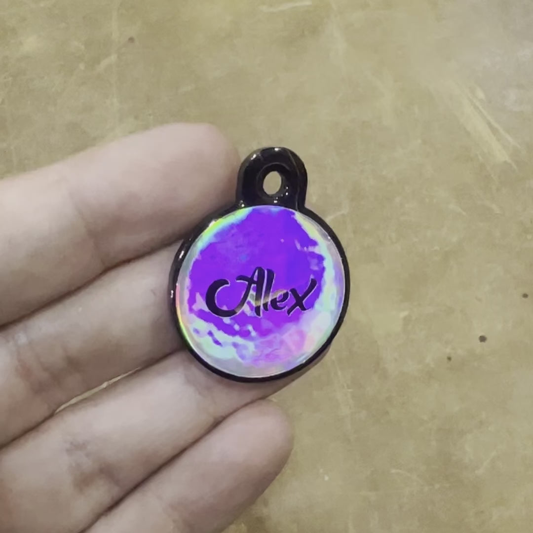 Holographic Yuvarlak | İsimlik
